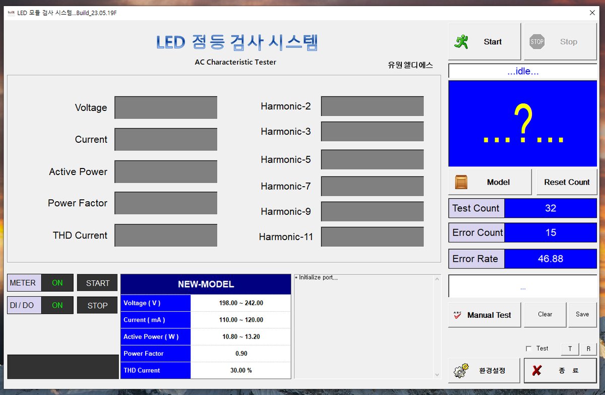 LED Lighting AC Characteristic Tester